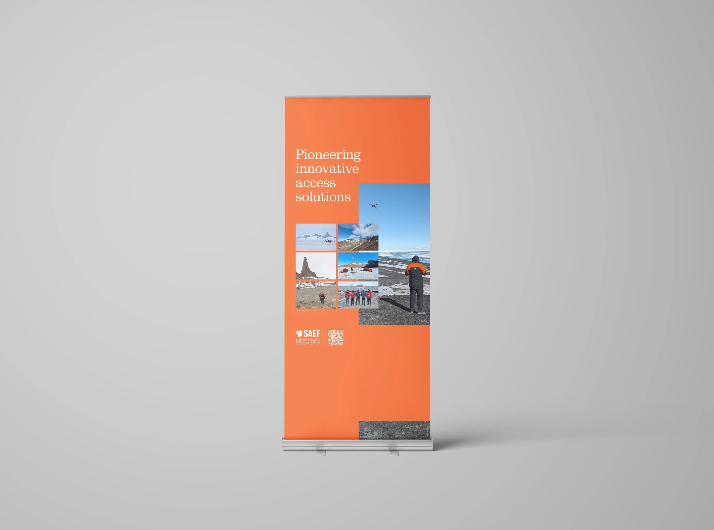SAEF Pullup Banner