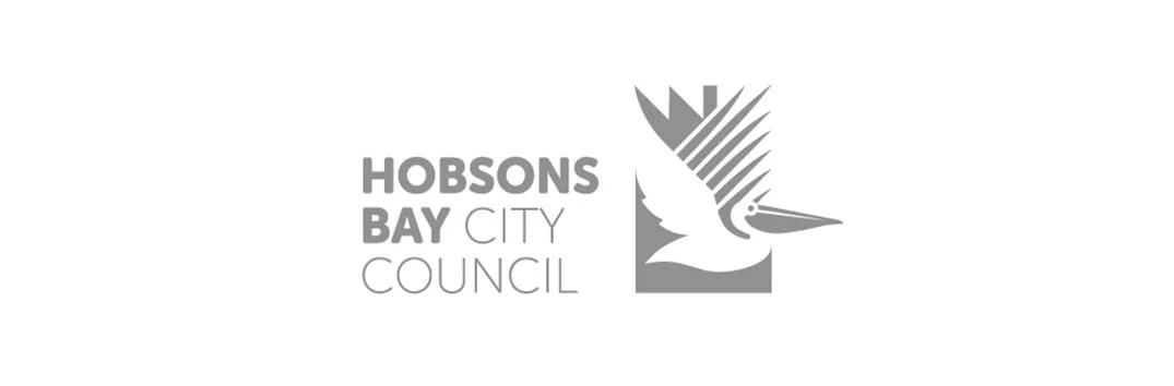 Hobsons Bay City Council logo with bird illustration
