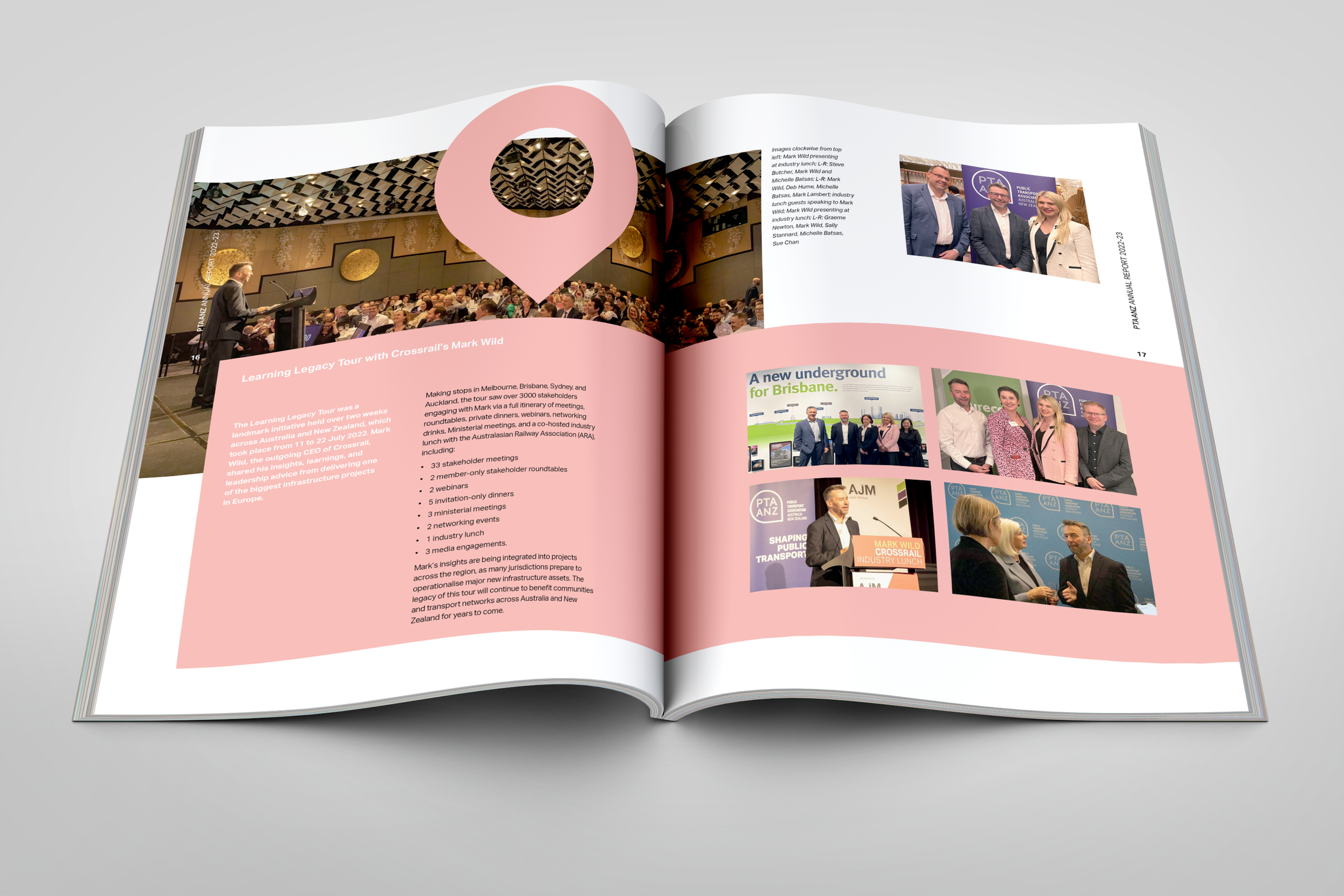 PTAANZ annual report spread