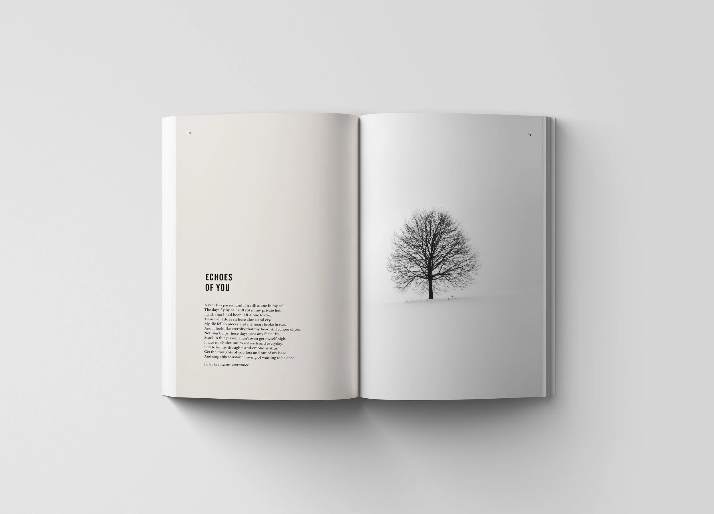 Forensicare  poetry book