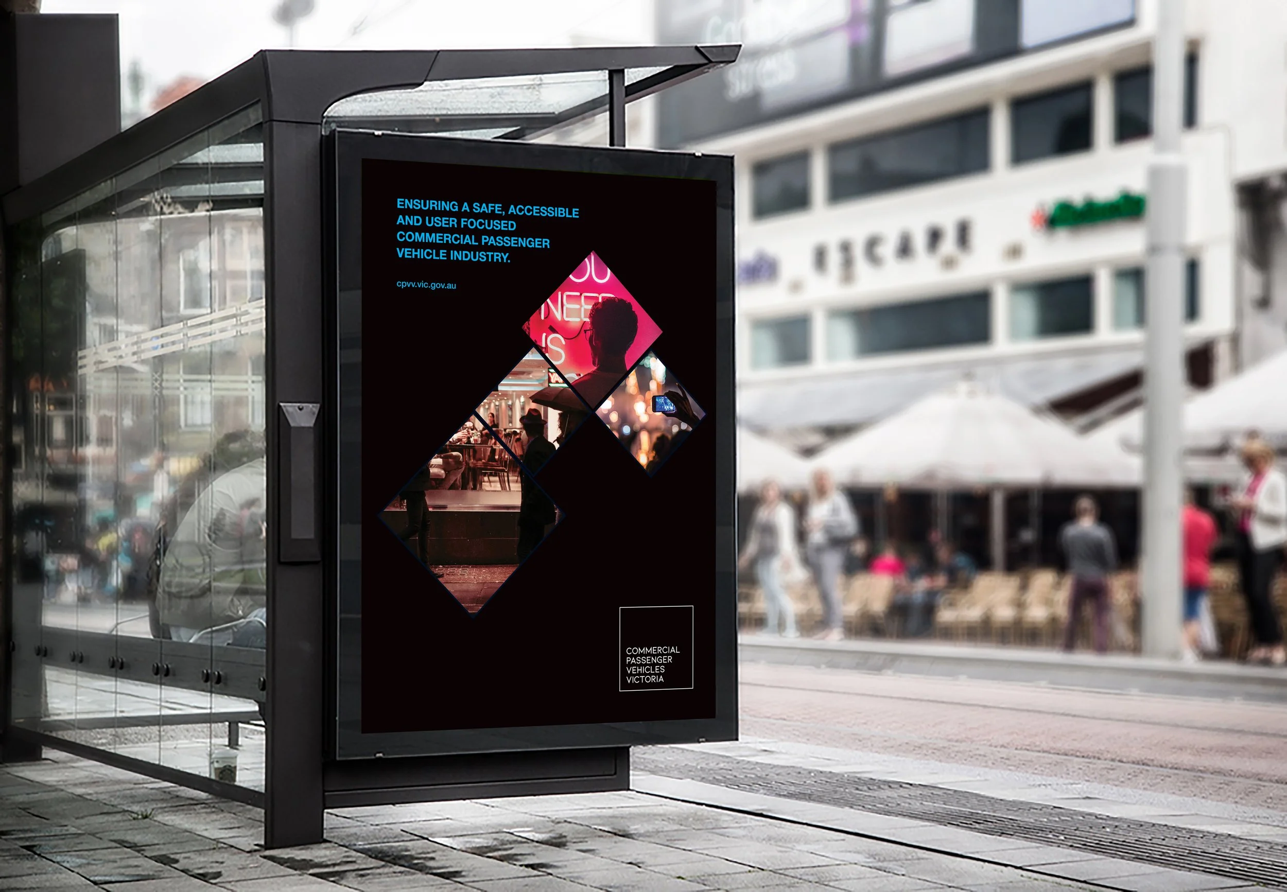 CPVV Bus Stop Signage