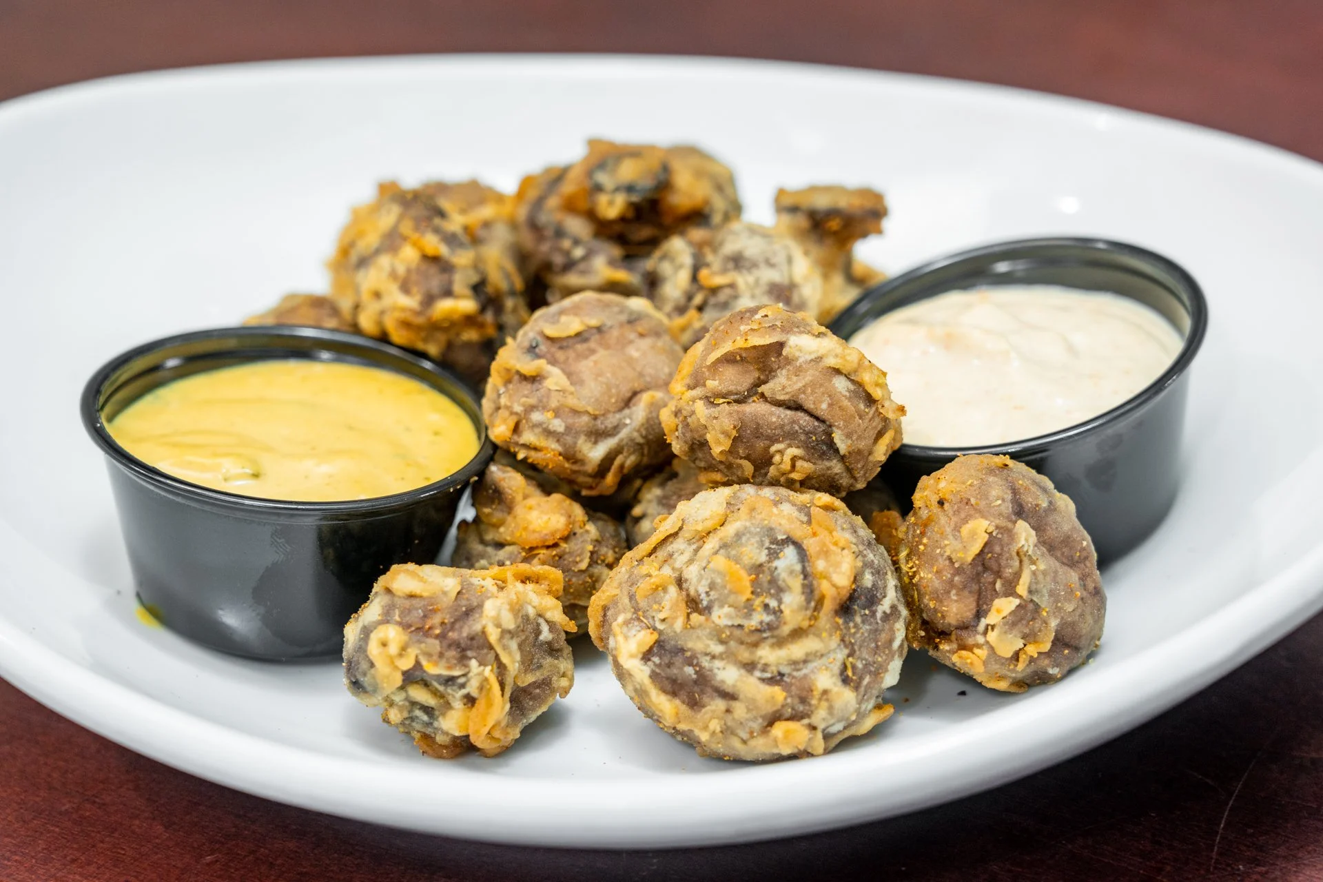 Crispy Cremini Mushrooms