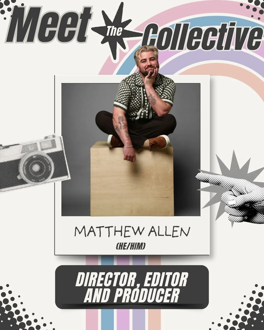Filmmaker Spotlight: Matthew Allen

Matthew is a director, editor, and producer whose work is driven by feeling, collaboration, and a commitment to showing the full spectrum of queer life on screen. 

With experience at Parkwood Entertainment, Mathem