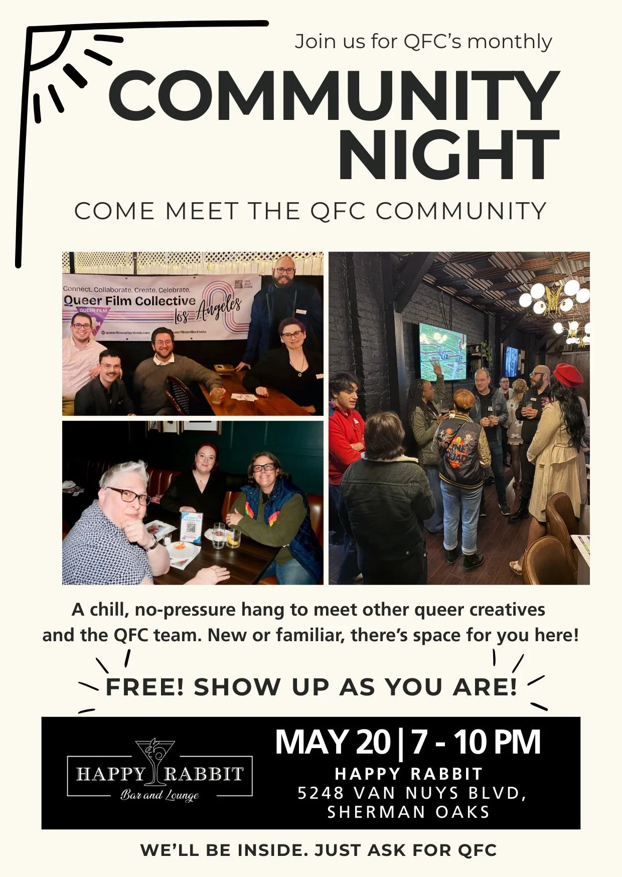 QFC Monthly Community Night