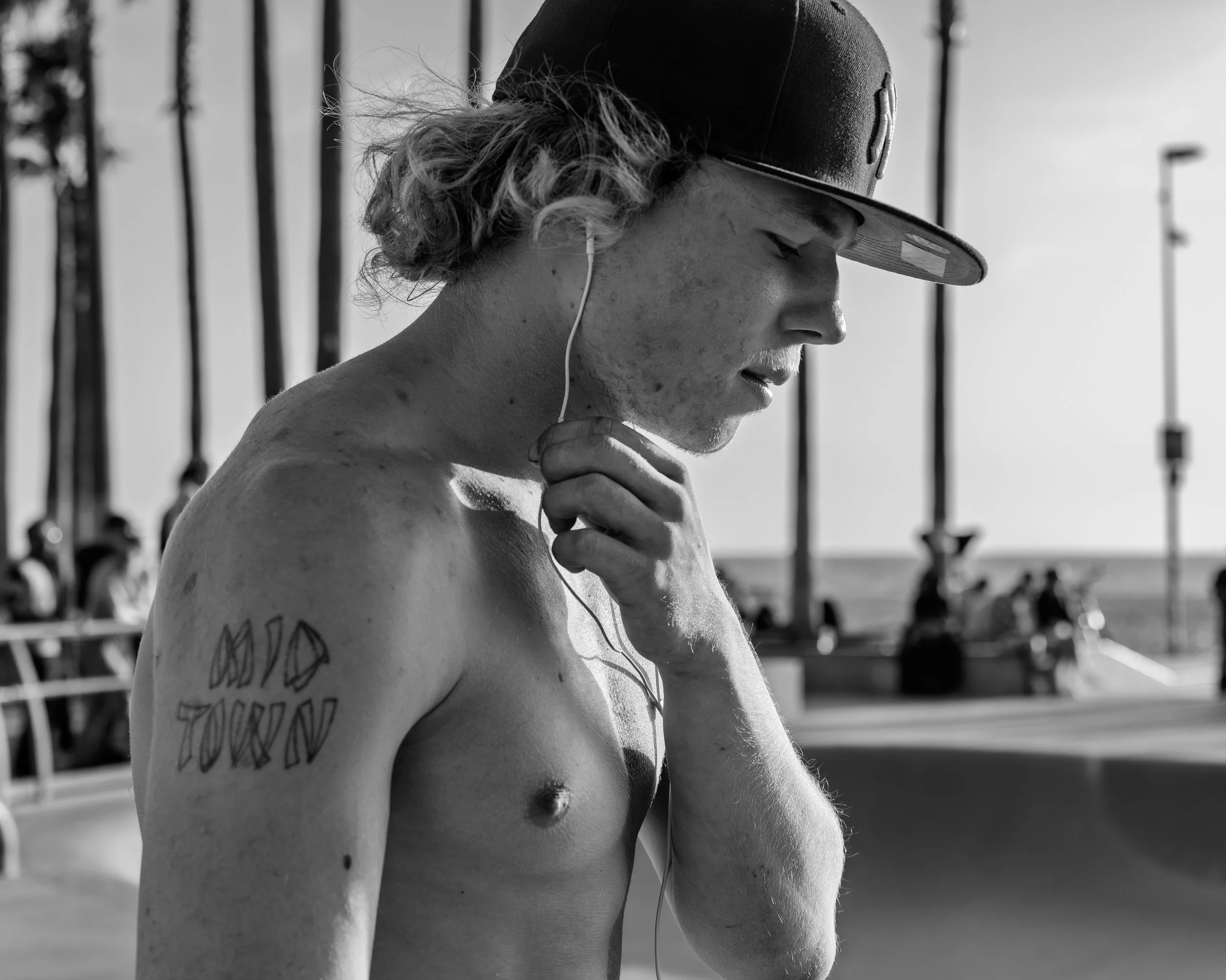 Portrait at the Skatepark, 2026 — Venice, California