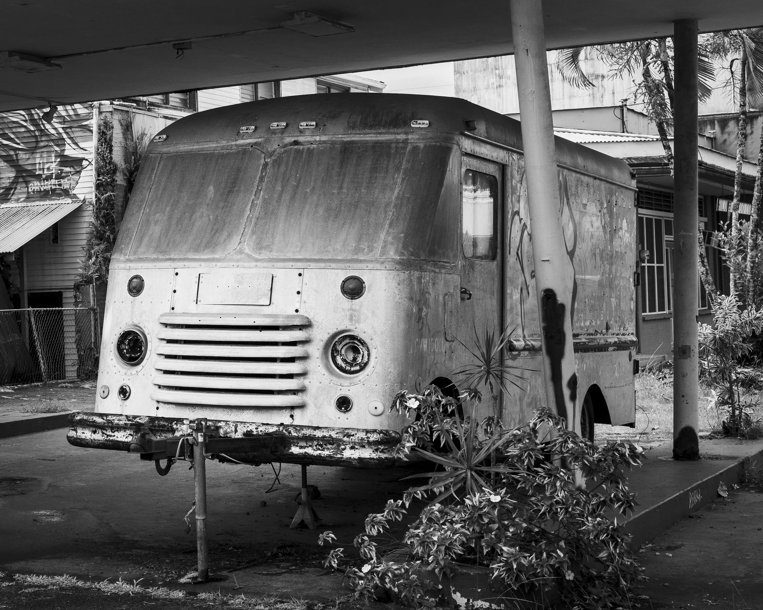 Abandoned Service Truck, 2026 - Hilo, Hawaiʻi