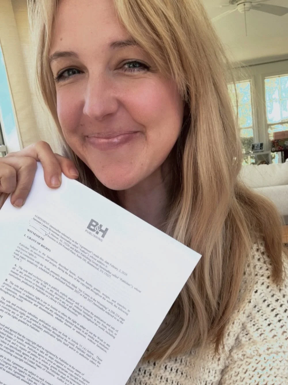 i&rsquo;m actually not one of those writers who always dreamed of writing a book. for me, writing has always been a way for me to process my feelings, my thoughts about God, my prayers.&nbsp;

when i began to share my words publicly over a decade ago