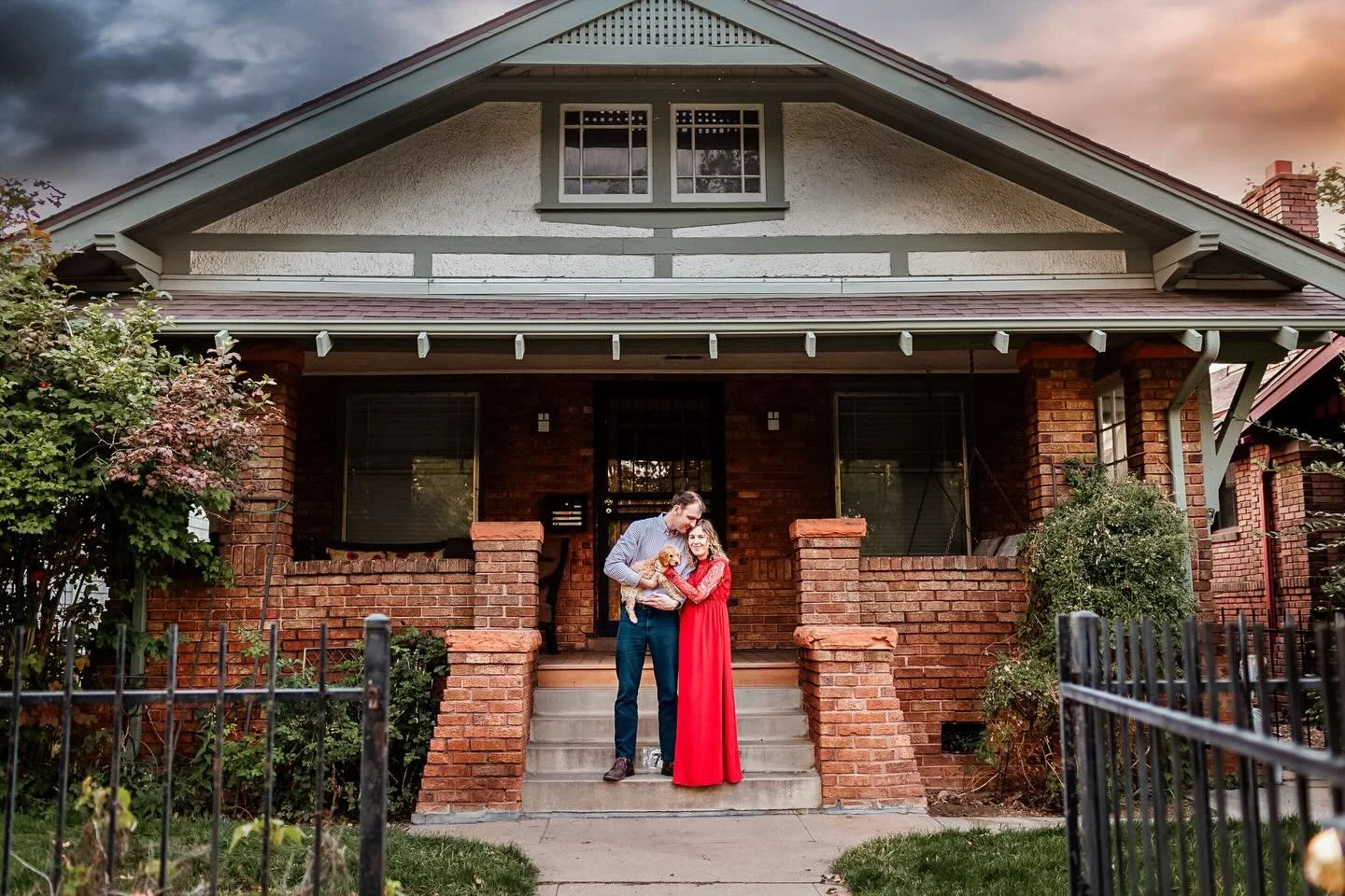 Brand new home owners and puppy parents right on Wash Park. Thrilled to document their magic.