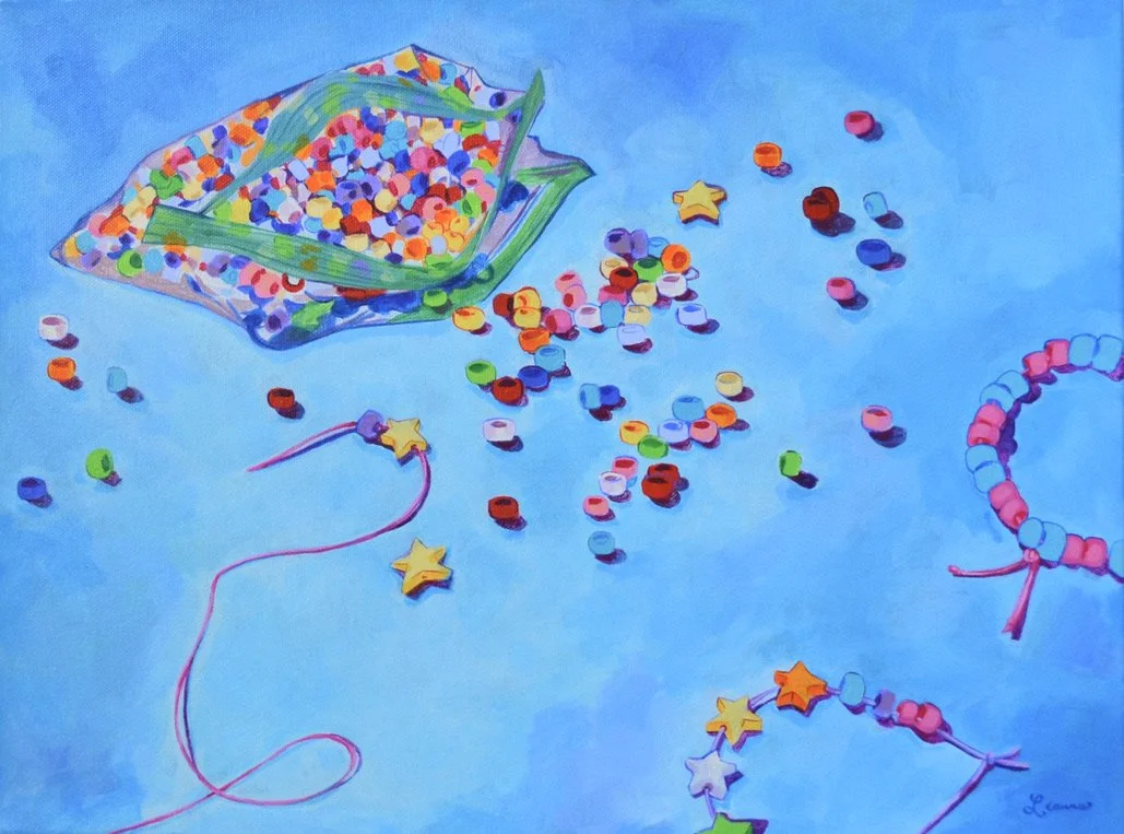 Friendship Bracelets, 2021
Acrylic on Canvas
12 x 16 in.