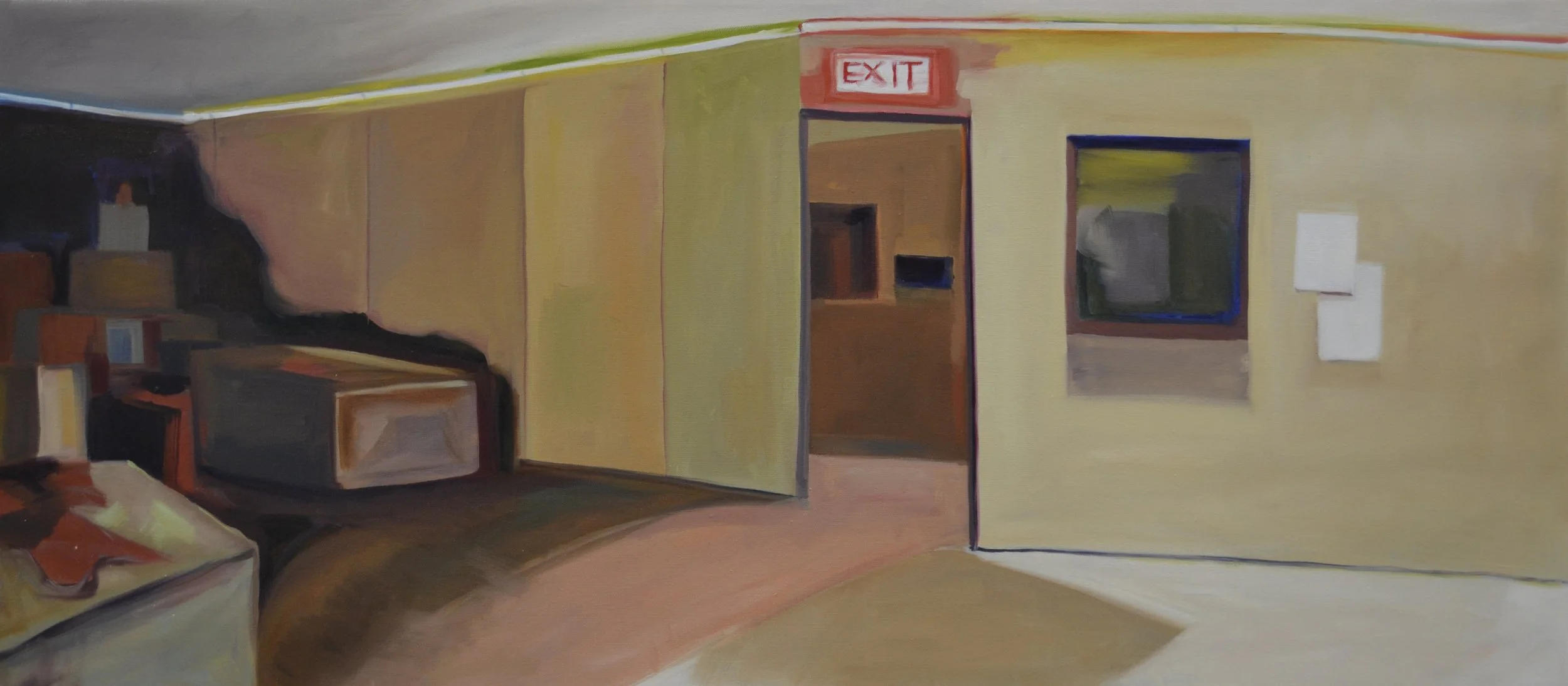 Office Space, 2023
Oil on Canvas
19 x 43 in.