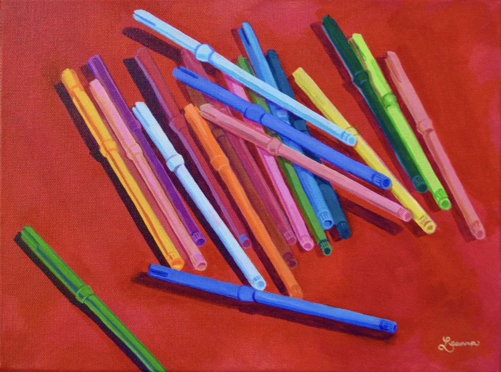 Diary Doodles, 2021
Acrylic on Canvas
9 x 12 in.