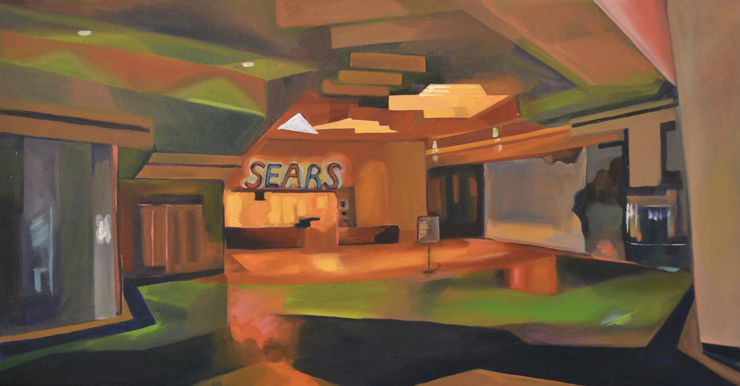 Gone Shopping, 2023
Oil on Canvas
20 x 38 in.