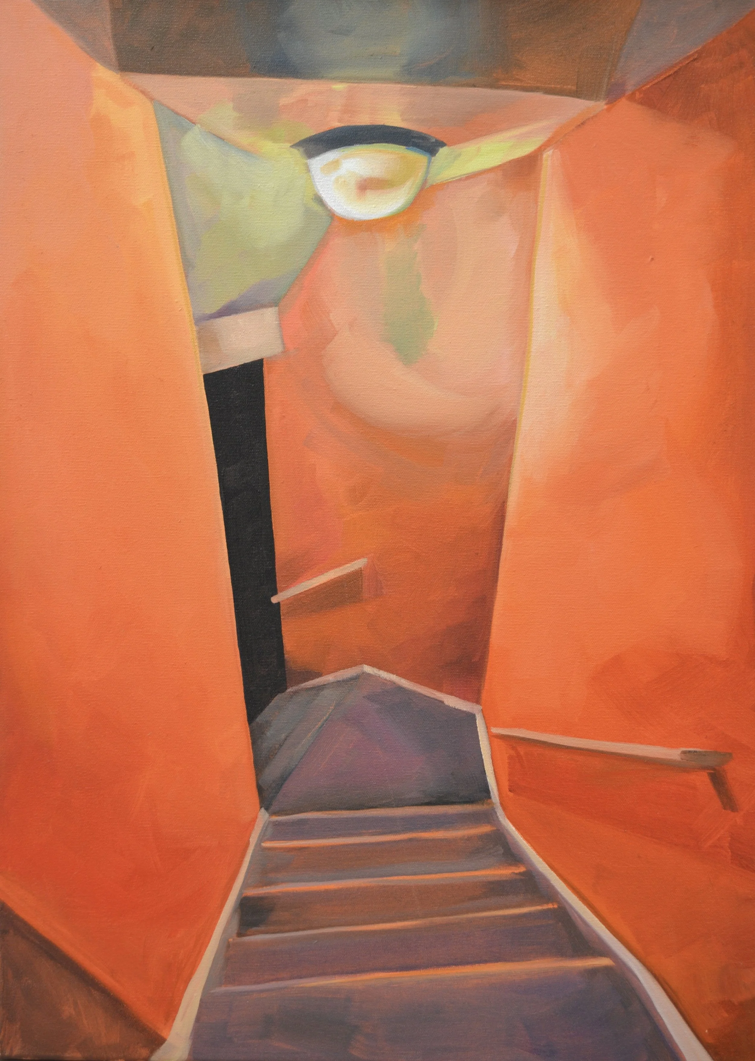 Descend, 2023
Oil on Canvas
18 x 25 in.