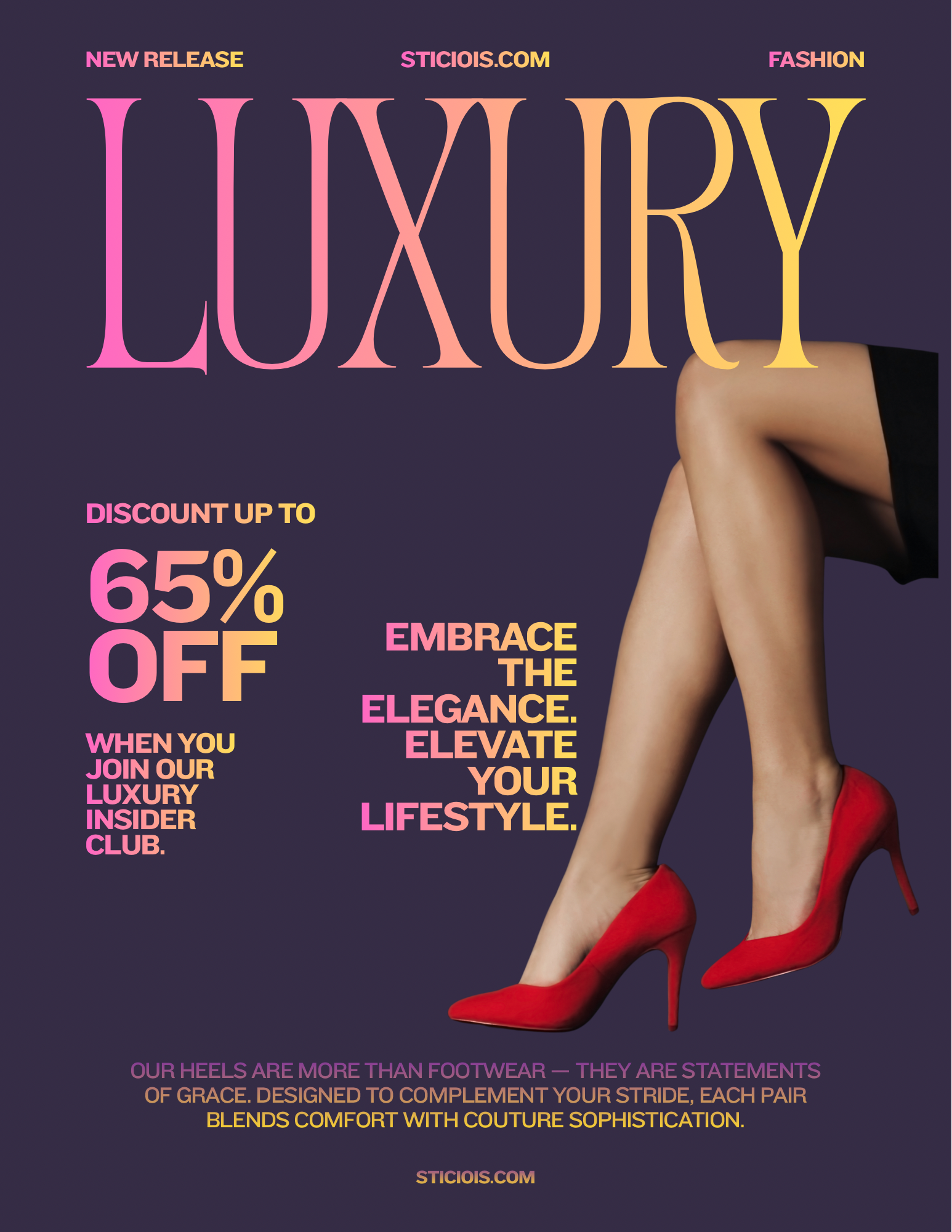 Modern Minimalist Red and Purple Fashion Promotion Flyer.PNG
