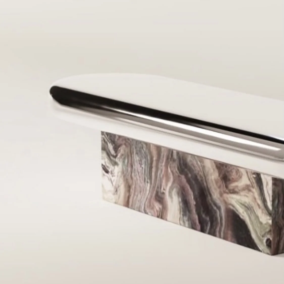Marble meets metal in this coffee table from @manifesteedition contact us for more information #untoldeditions #nygallery