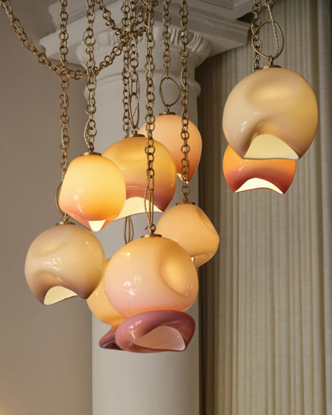 MAREA, IN A NEW LIGHT.⁠
⁠
Avram Rusu Studio&rsquo;s Marea Collection began underwater. Inspired by designer Andreea Avram Rusu&rsquo;s childhood summers on the Black Sea and her love of scuba diving, its handblown forms borrow from the strange, fluid