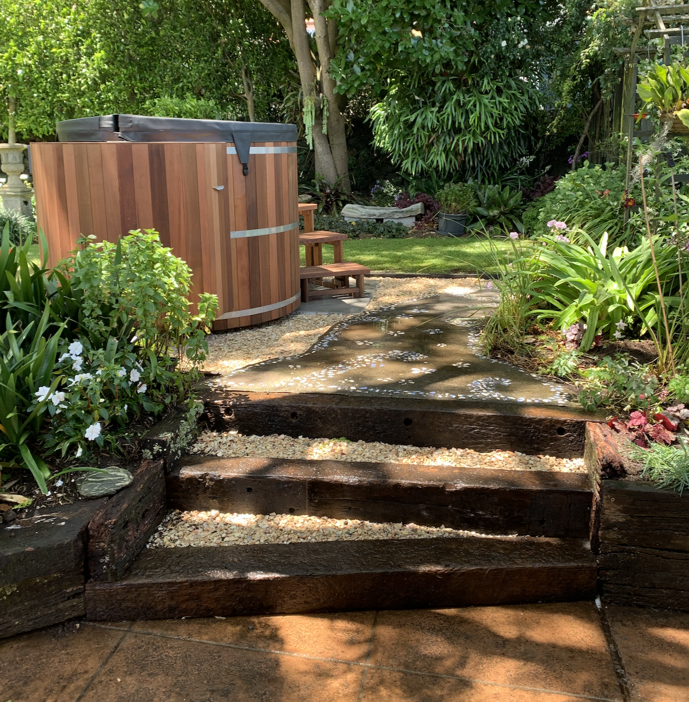 Creation of Spa Pool area