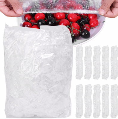 Recipientes Desechables Ultra Elásticos para Conservación de Alimentos