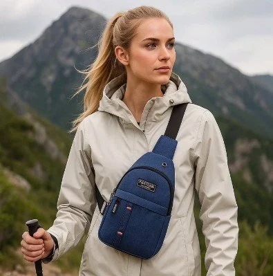 Mochila Cruzada Compacta Unisex