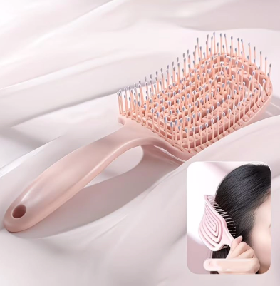 Cepillo de Peinado Ergonómico 2 en 1