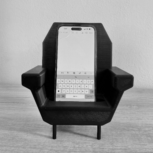 Solidworks/3D Printing- Chair Phone Stand Project