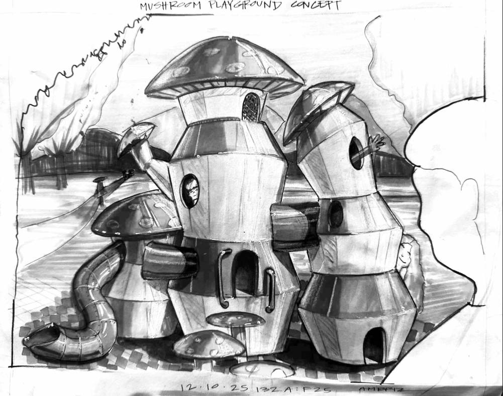 Industrial Design Sketches & Rendering