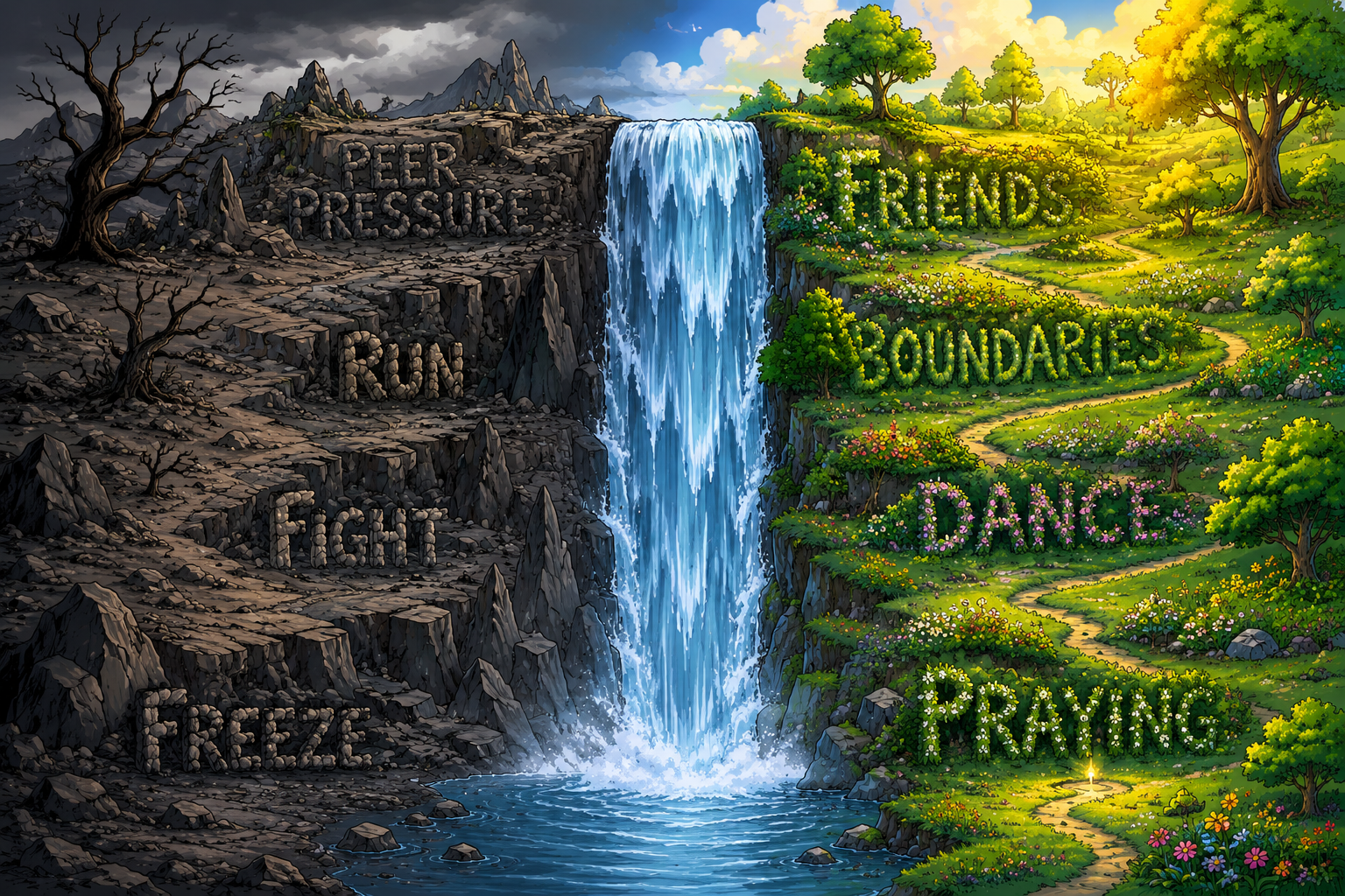 The Safe Side of The Trauma Cascade 