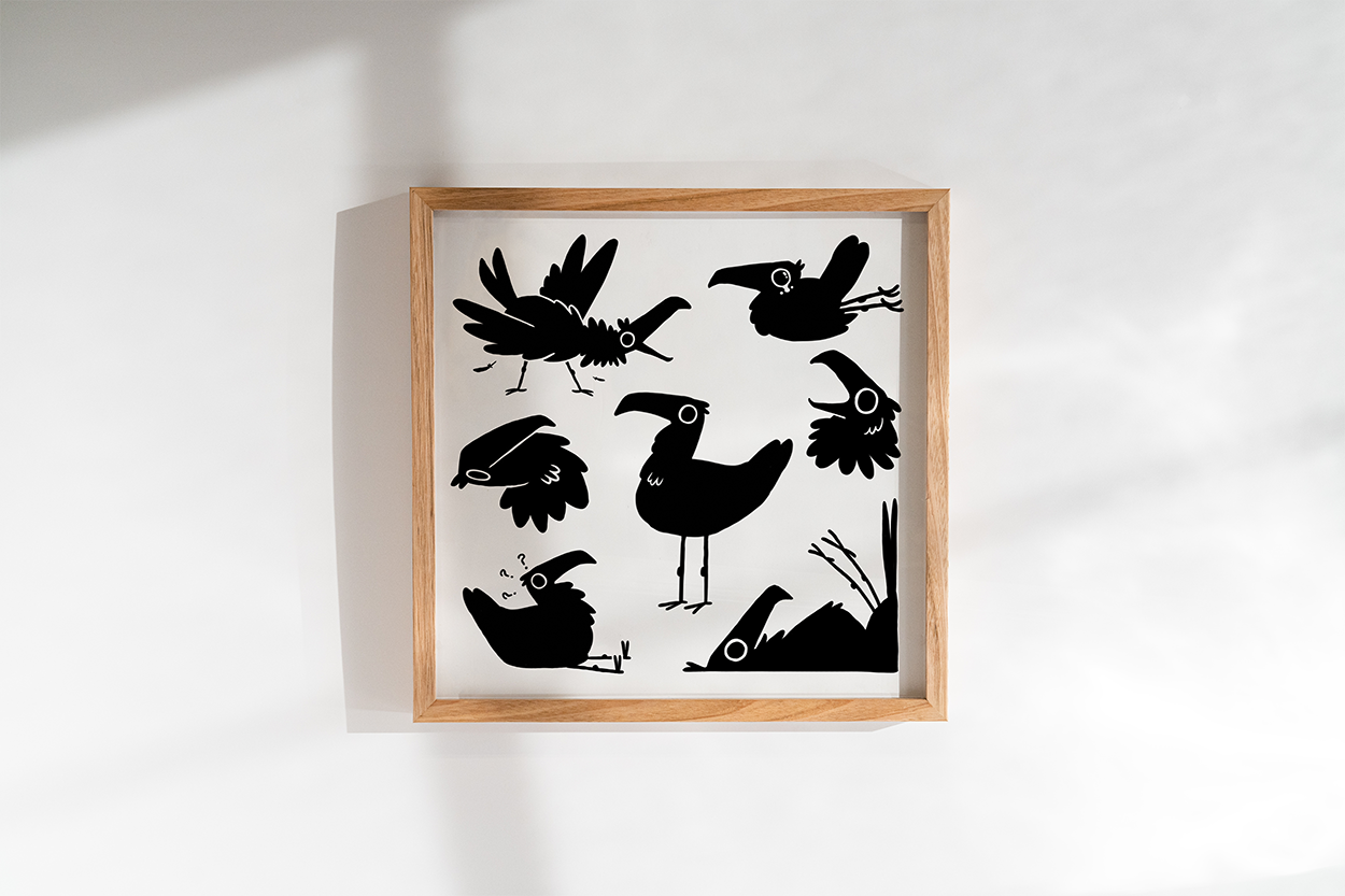 8x8 Print_A Crow A Day.png