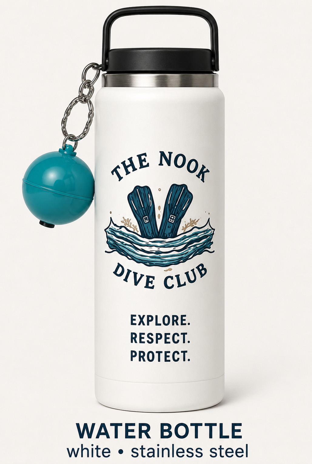 Divers Club 32 oz Water Bottle