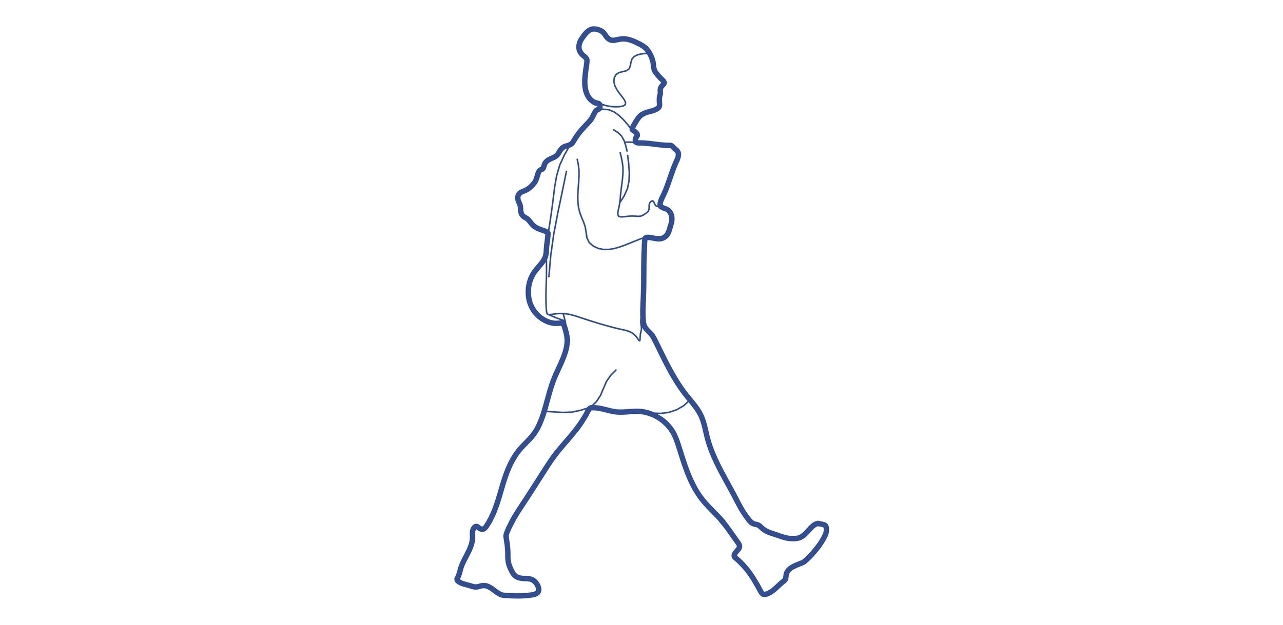 WALKING WOMAN 04