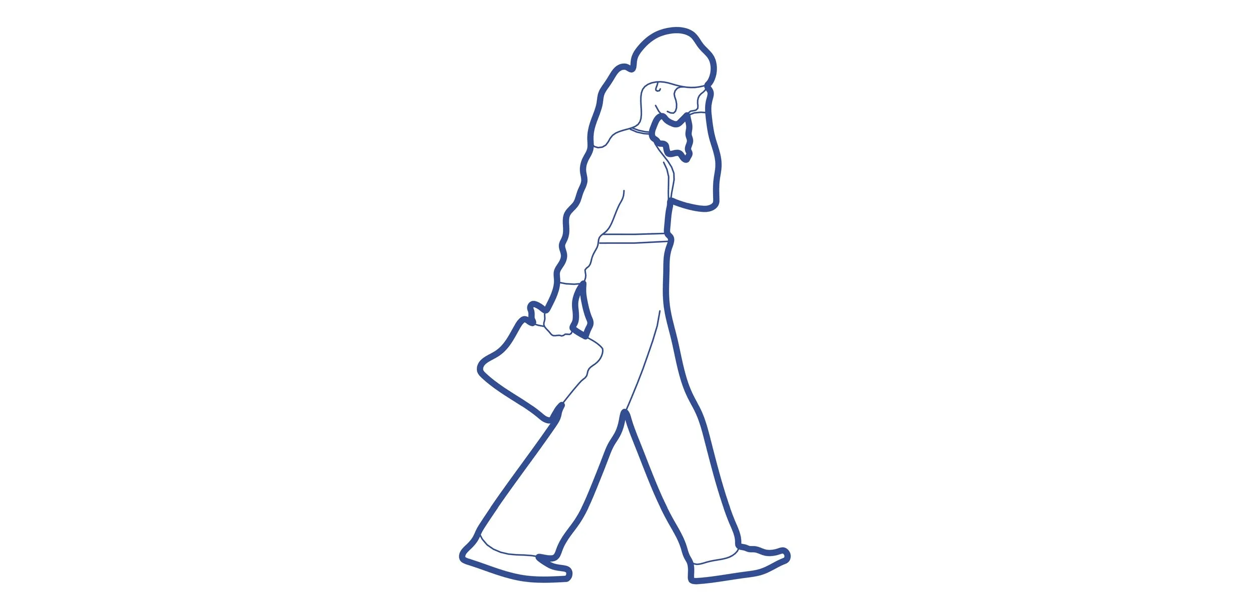 WALKING WOMAN 03
