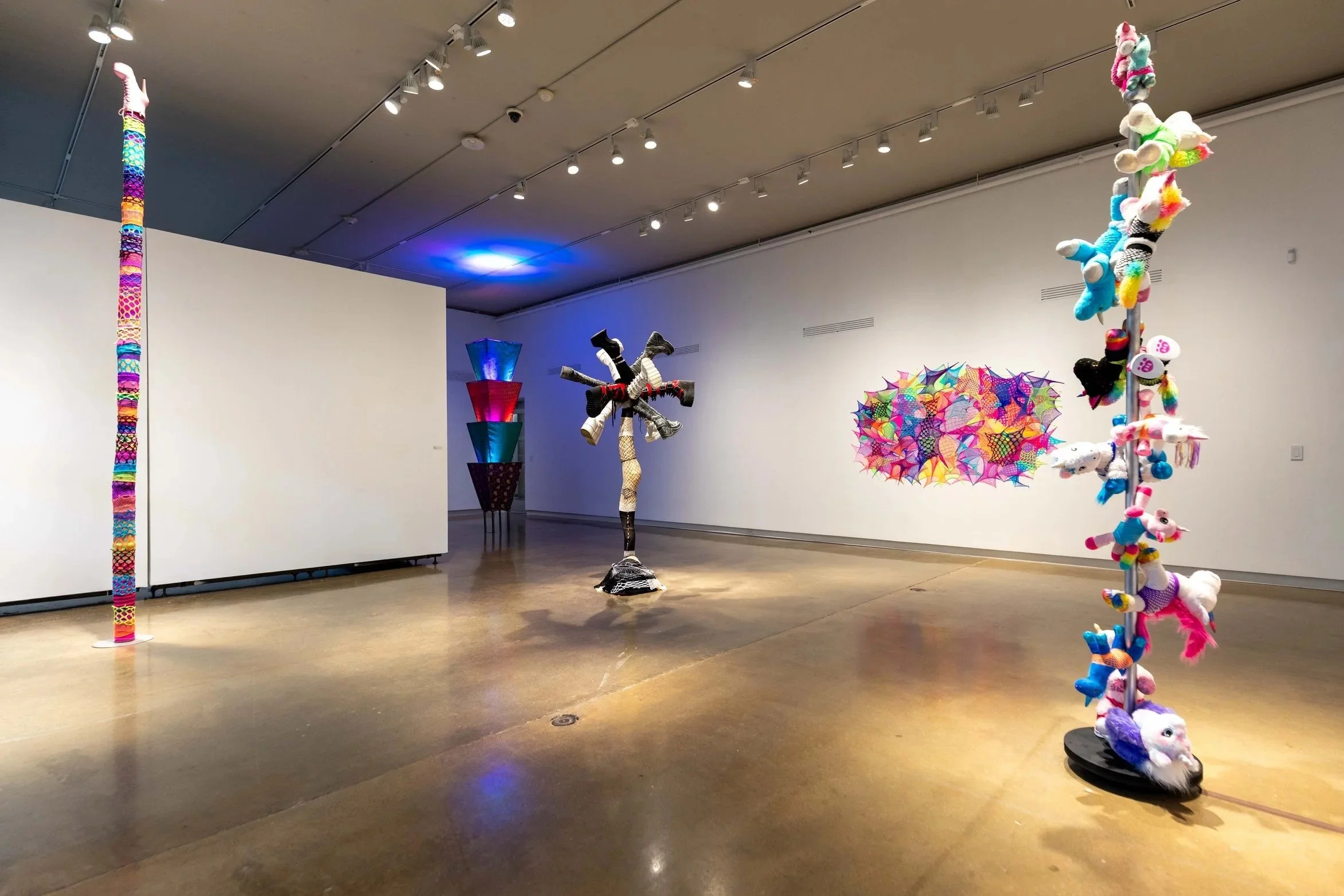 Unicorns, Rainbows, and Fishnets              Exhibition Images