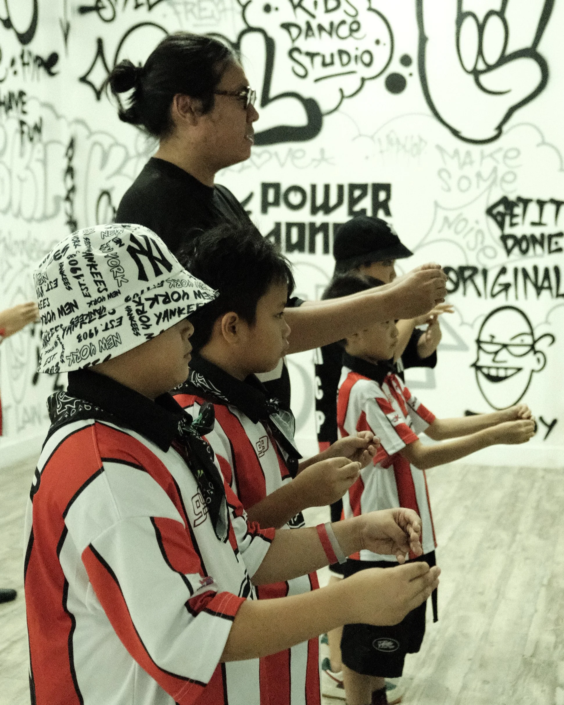 buổi học nhảy tại joker kids dance studio