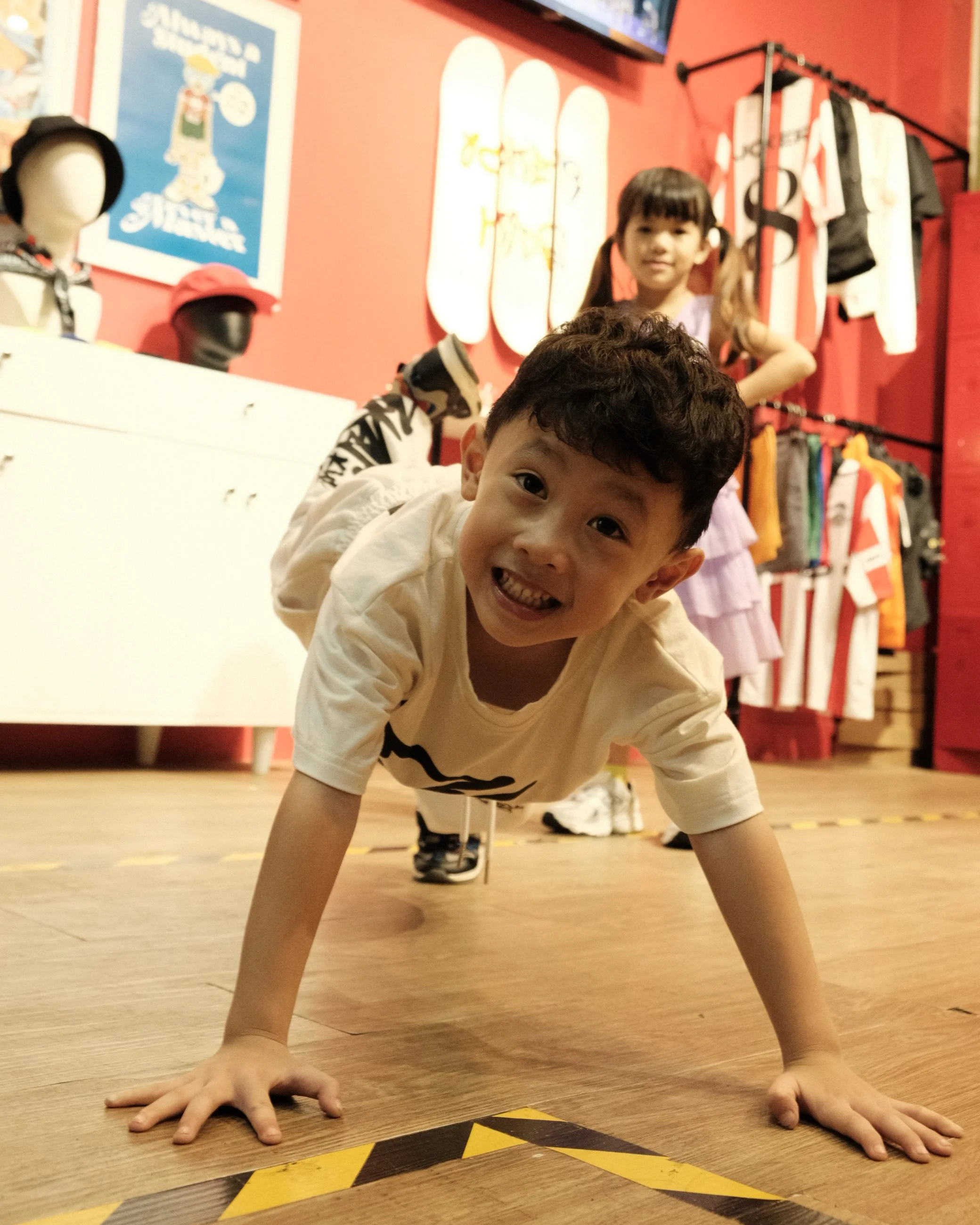 buổi học nhảy tại joker kids dance studio