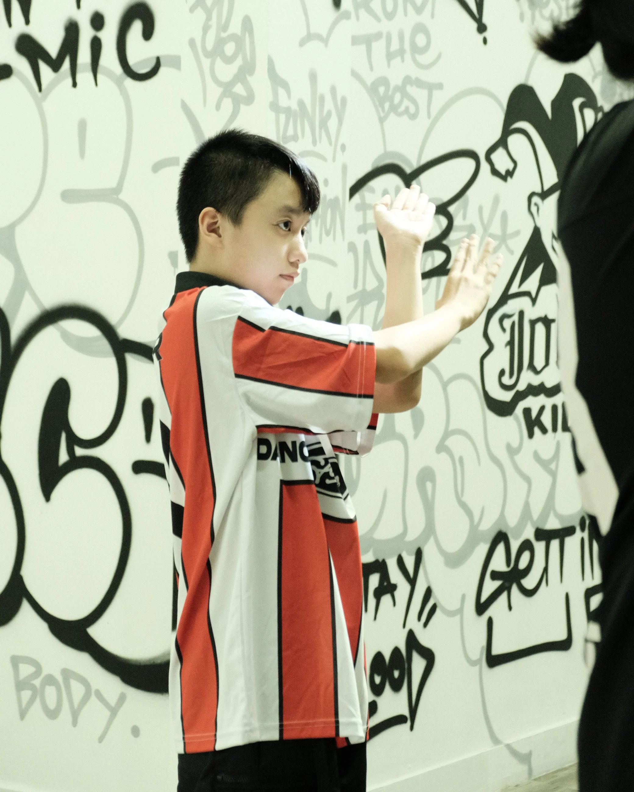 buổi học nhảy tại joker kids dance studio