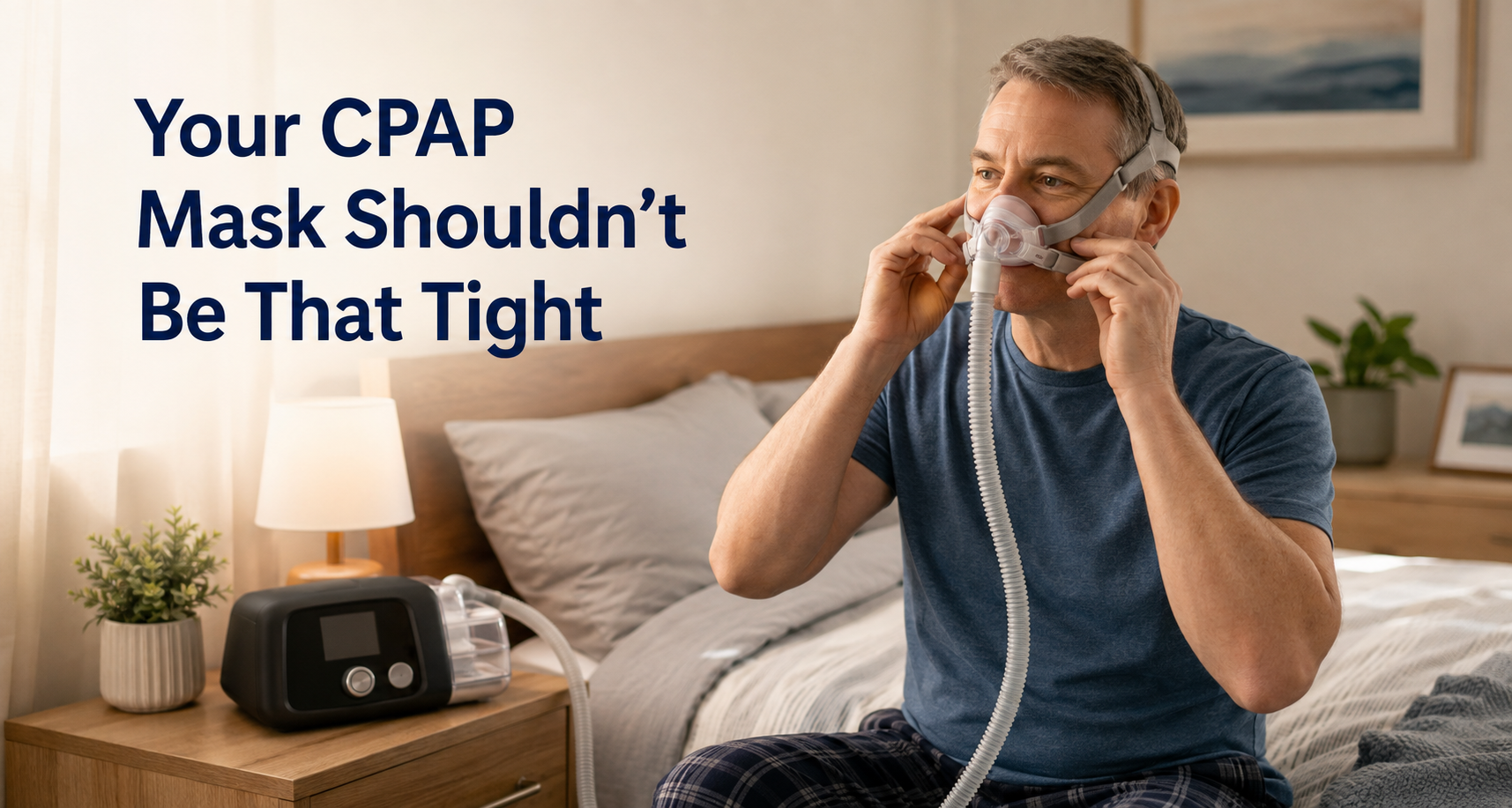 Your CPAP Mask Shouldn’t Be That Tight