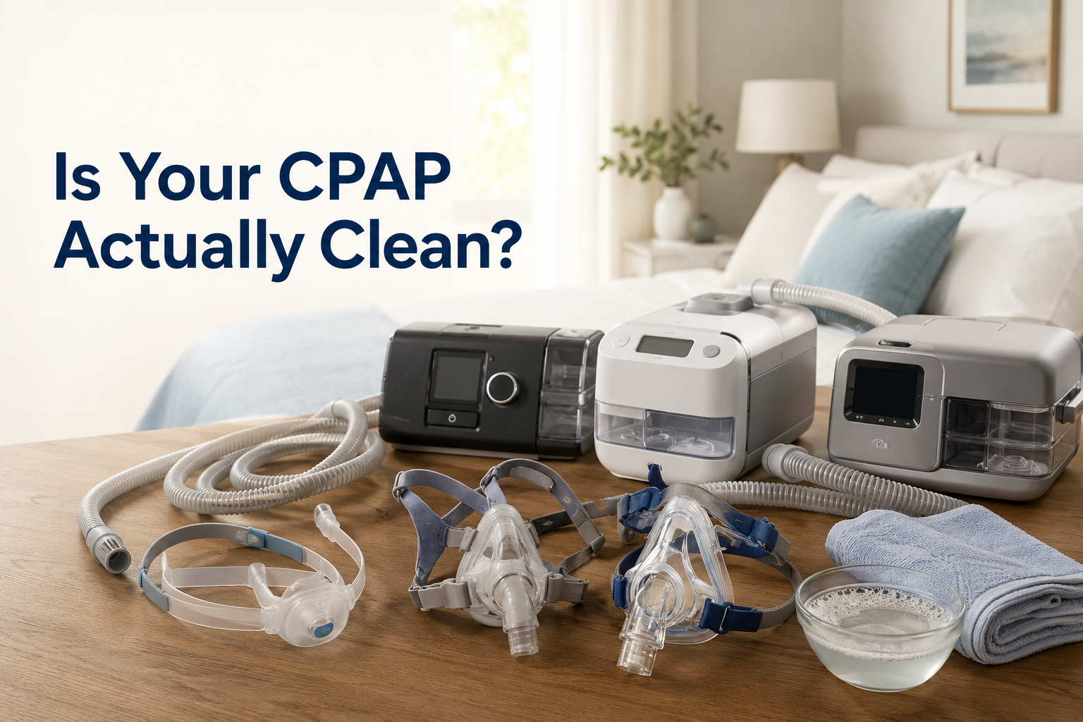 Is Your CPAP Actually Clean?