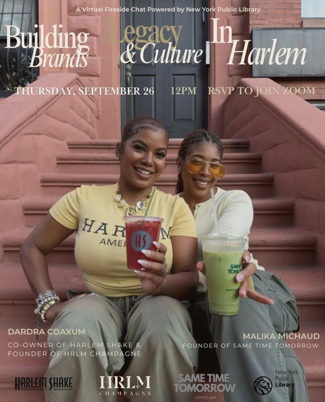 Fireside Chat: Building Brands, Legacy & Culture in Harlem. Powered by New York Public Library