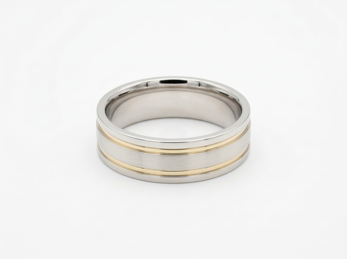 Two-Tone Band Ring