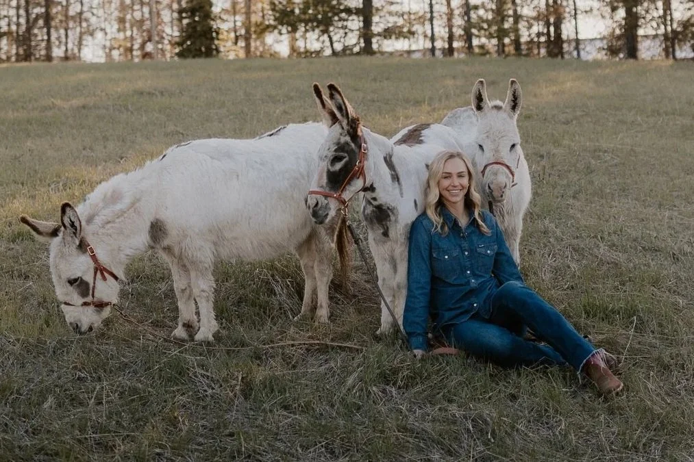Professional portrait of the Montana Beer Burros owner and lead wrangler, reflecting a timeless western aesthetic and mountain luxury.