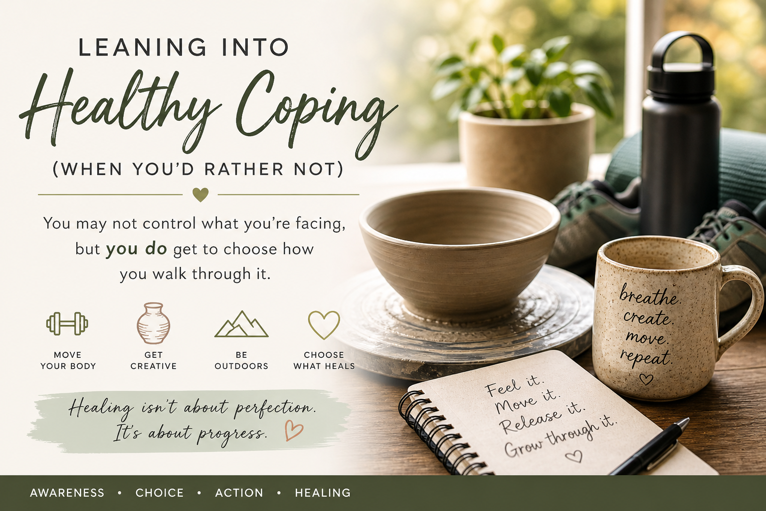 Leaning Into Healthy Coping (When You’d Rather Not)