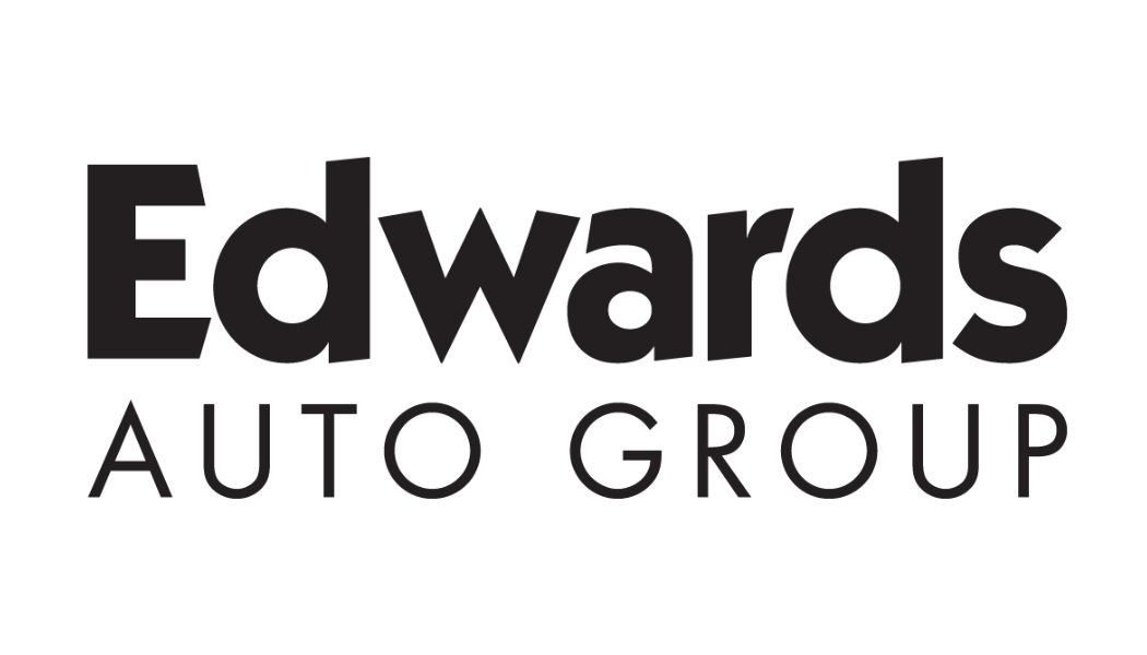 Logo for Edwards Auto Group in black and white
