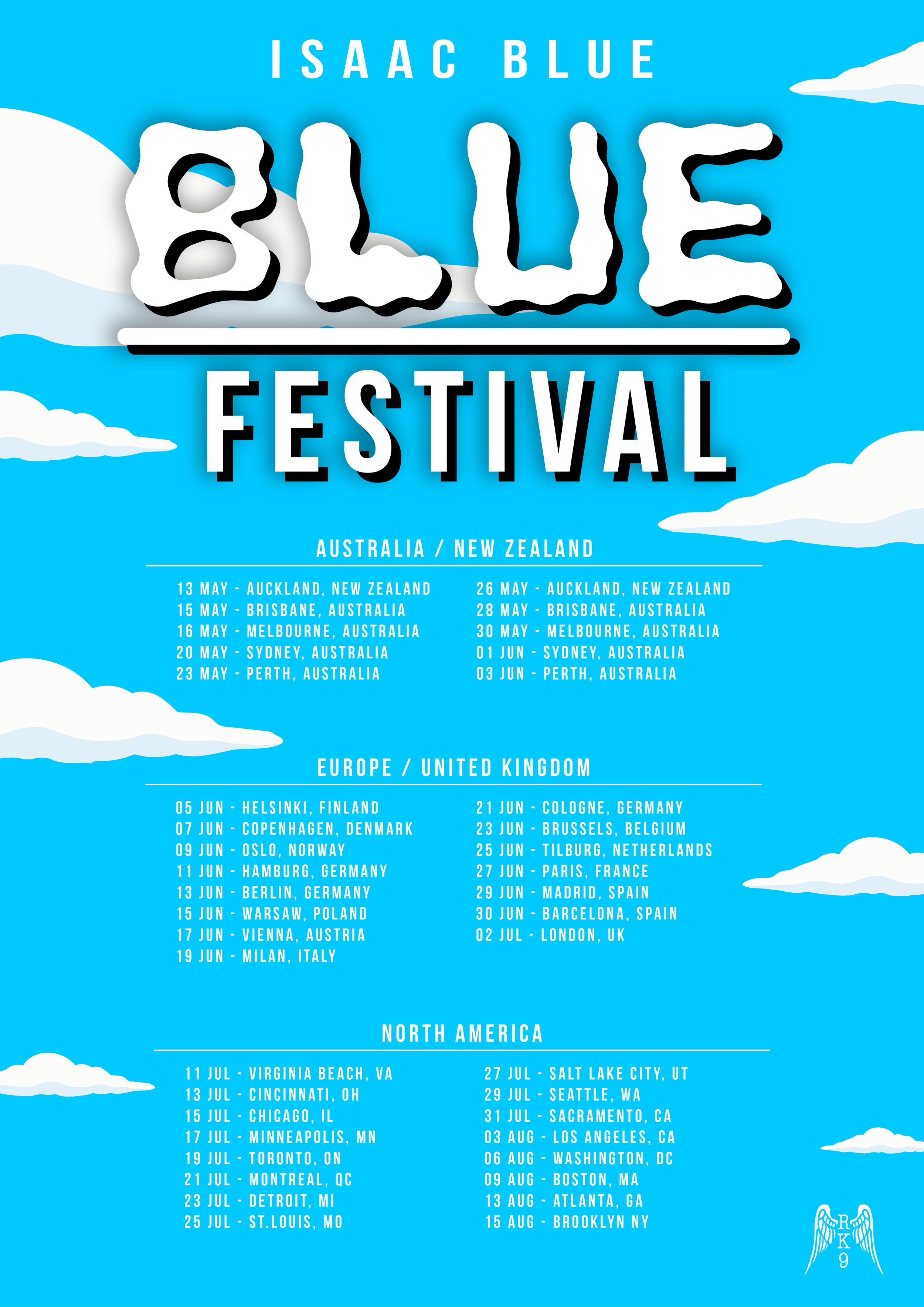 Isaac Blue - Blue Festival Tour Poster.png