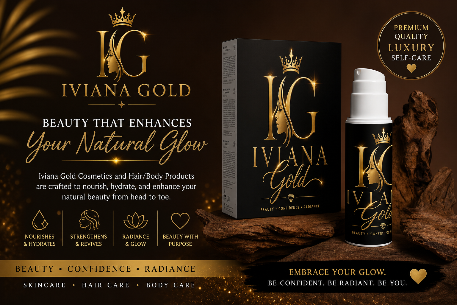 Iviana Gold Cosmetics: Beauty That Starts from Within