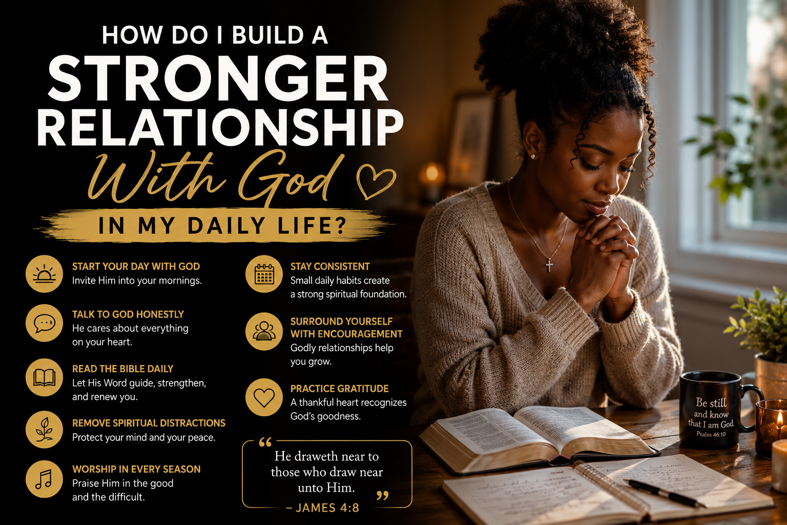 How Do I Build a Stronger Relationship With God in My Daily Life?