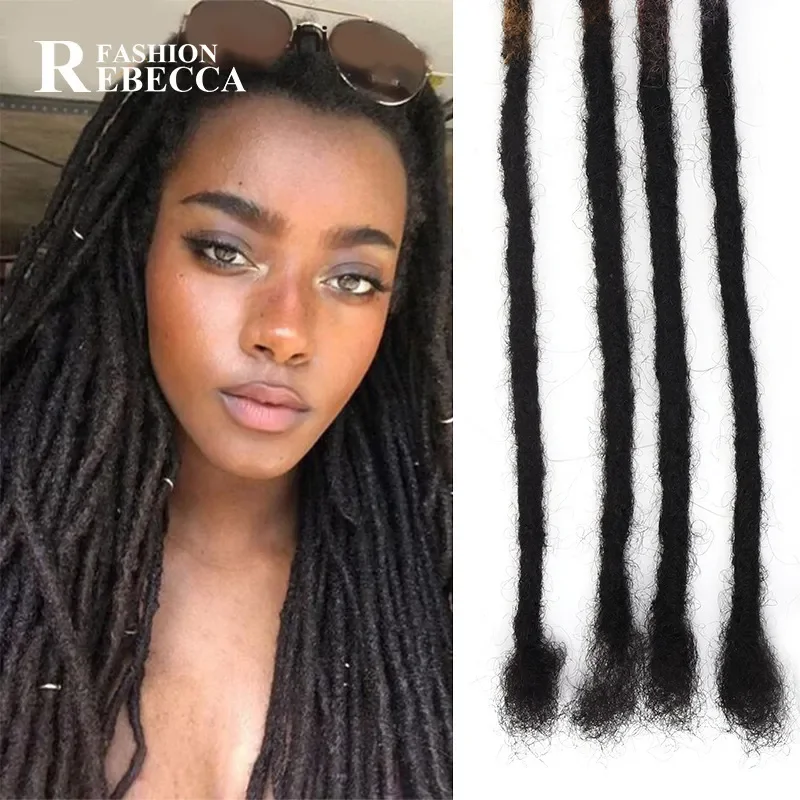 Chic Dirty Braid Wig - Real Human Hair Crochet Style