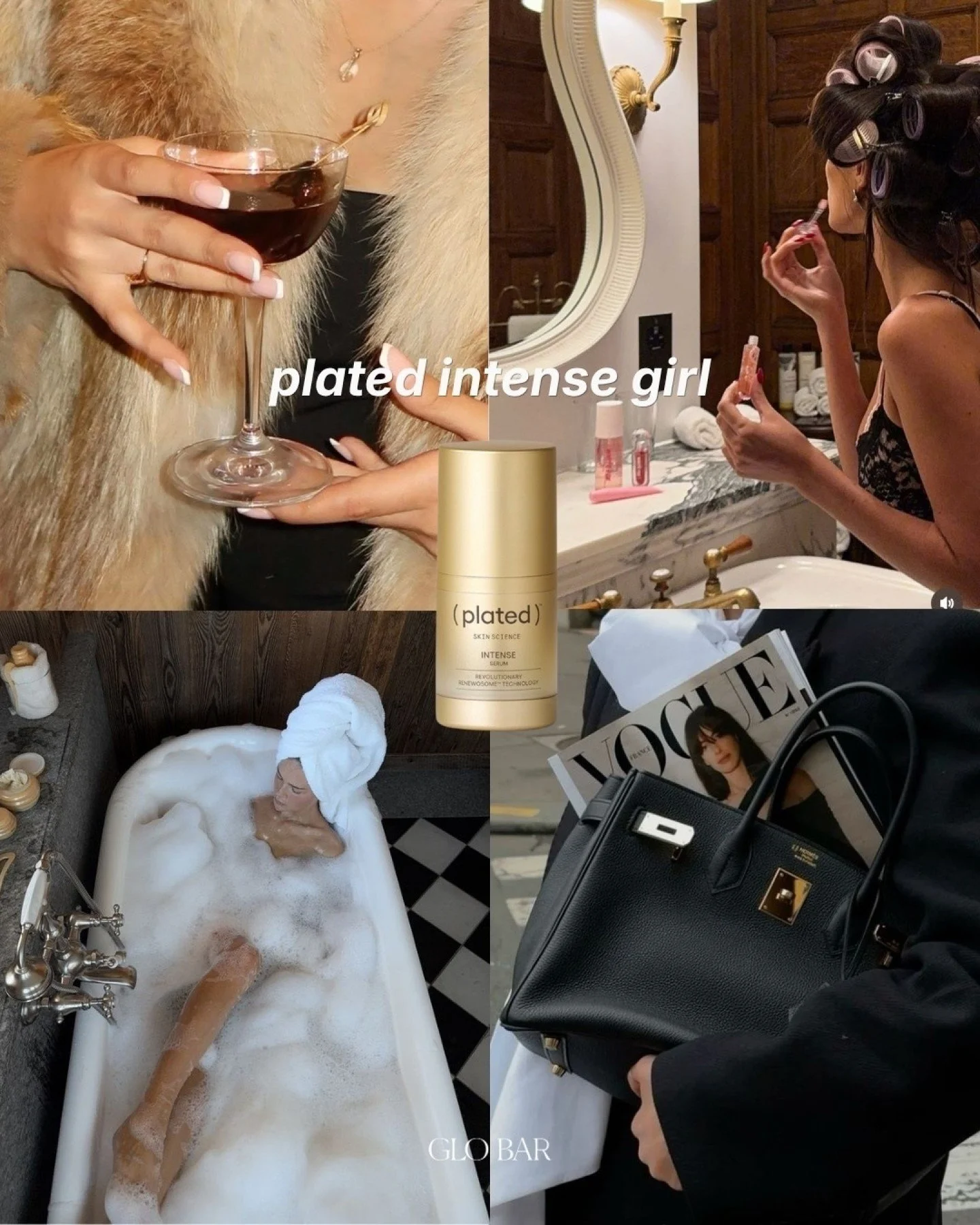 Different skincare, different vibes 🖤🤍 Which girl are you?