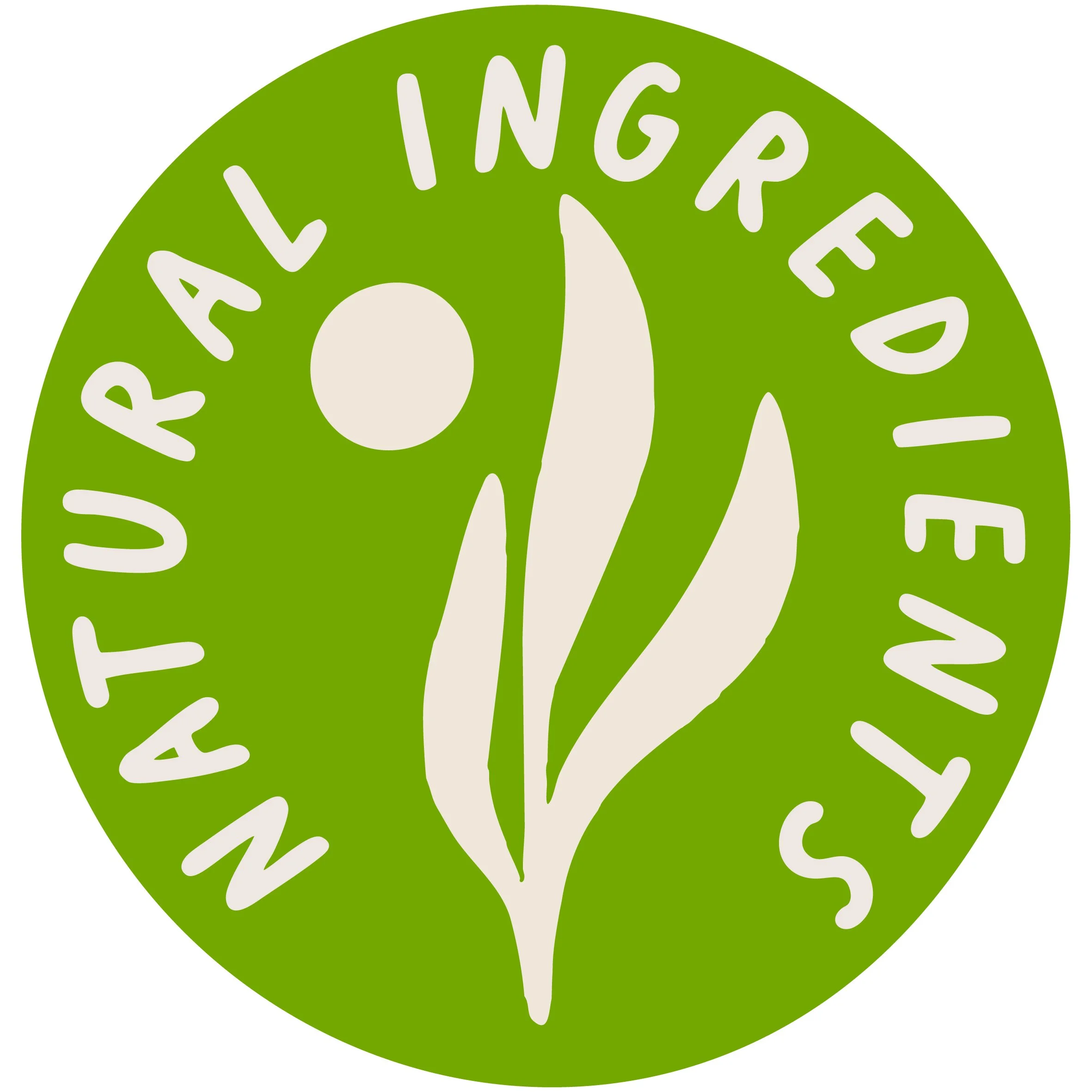 The logo of Natural Burial Australia, featuring a green circle with white text around the edges that reads 'NATURAL BURIAL AUSTRALIA' and an illustration of grass or plant blades in the center.
