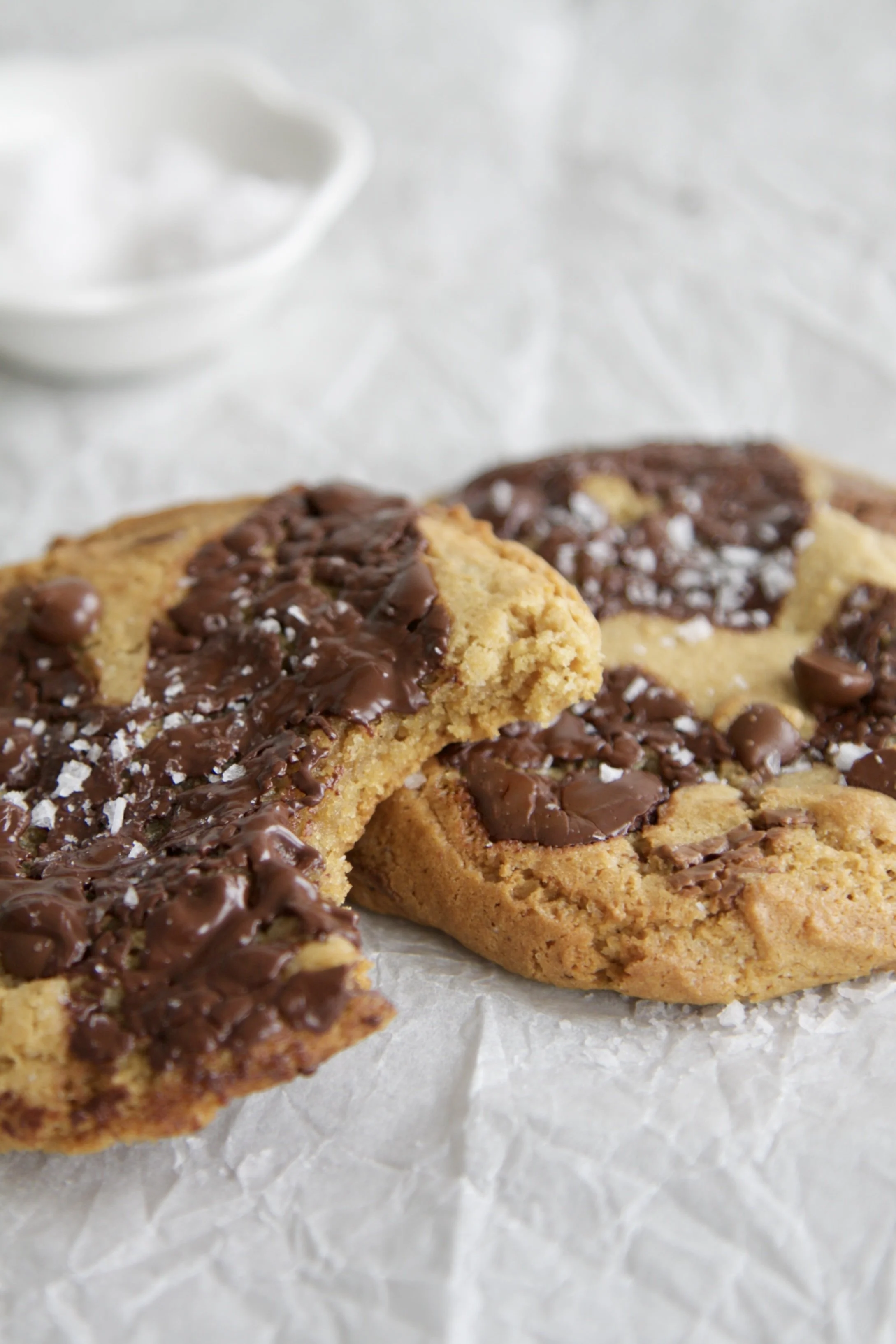 Browned butter chocolate chip cookies 