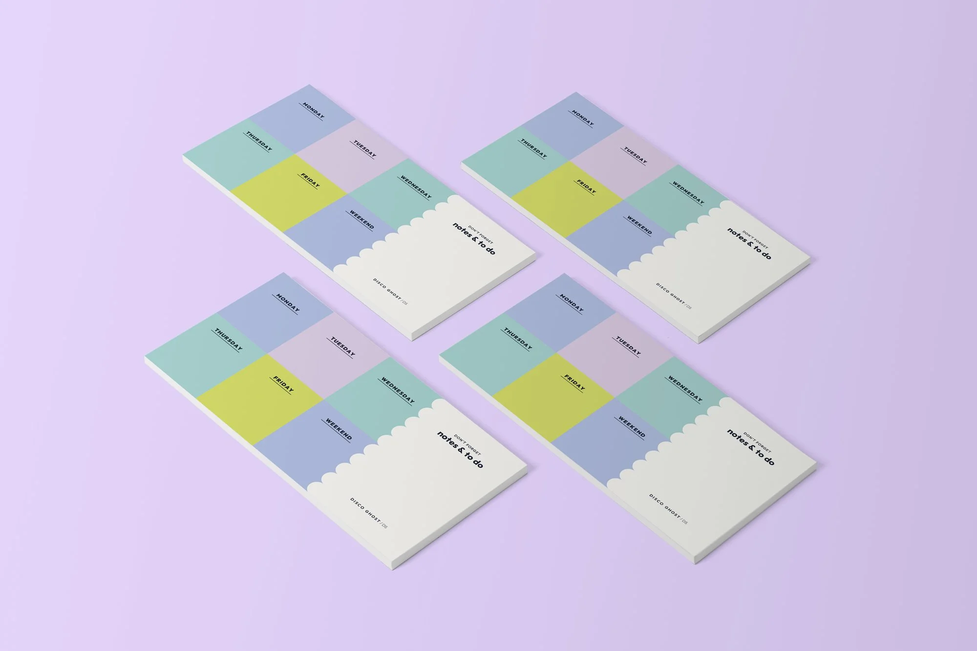 Wochenplaner – notes & to-do's – Notizblock